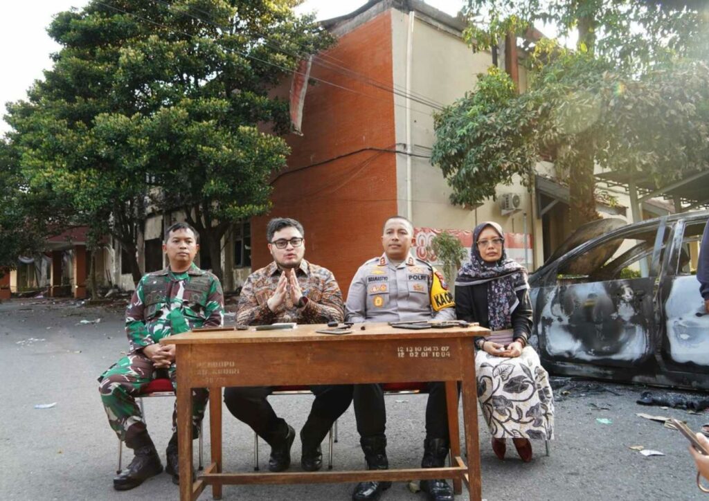 Dampak kerusuhan demo di Kediri